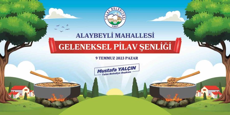 Talas’ta Hafta Sonu Hem Şenlik, Hem Pazar, Hem De Konser Var