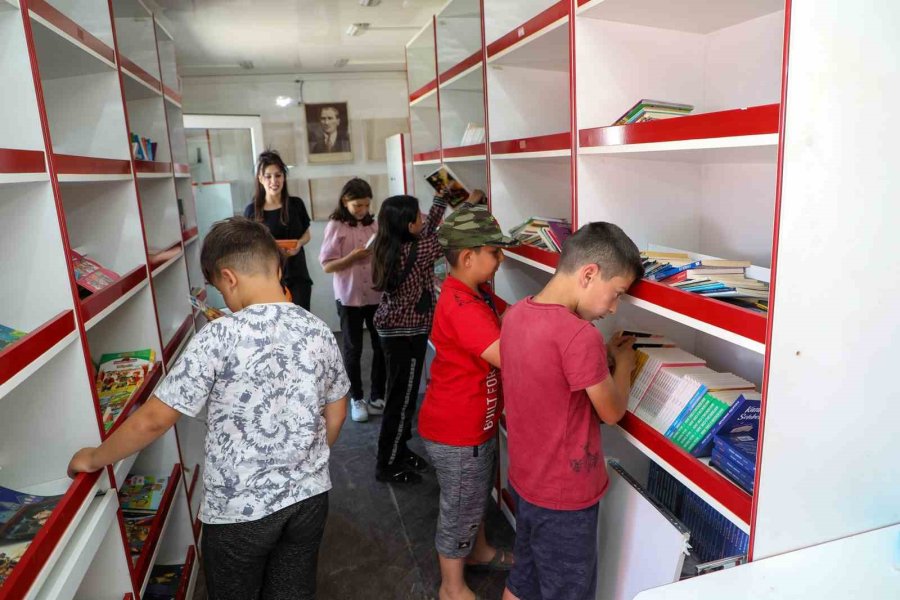 Yaz Geldi, Gezici Kütüphane Talas’ta Yollara Düştü