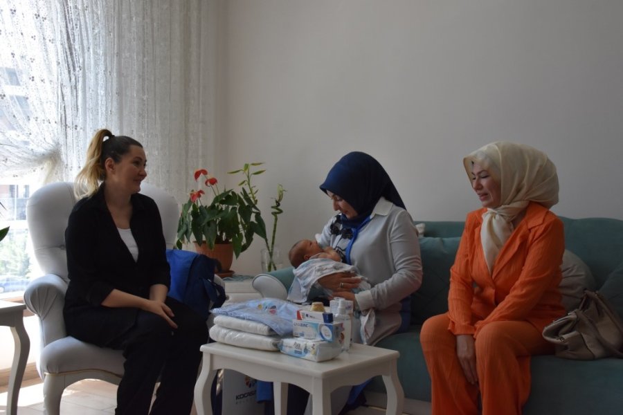 Kocasinan’da Aileler Mutlu, Bebekler Mutlu