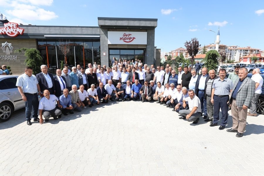 Başkan Kılca Muhtarlarla Buluştu