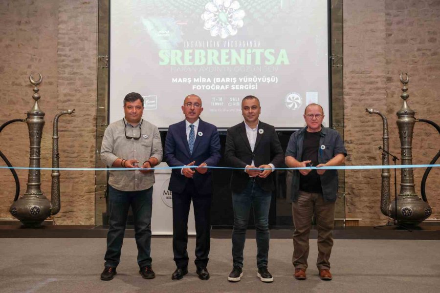 Meram’da Srebrenitsa Katliamının Yıldönümünde Sergi Açıldı