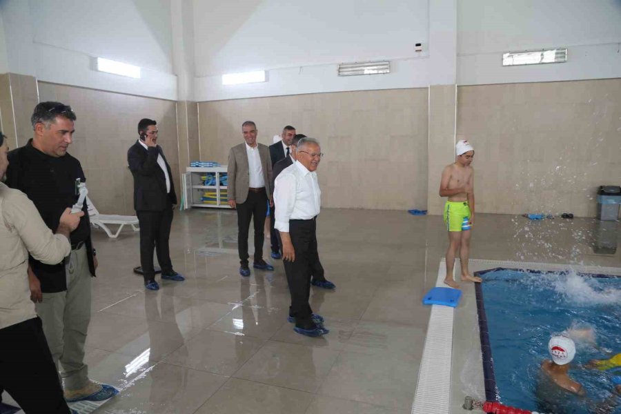 Başkan Büyükkılıç’tan Beyazşehir Sosyal Yaşam Merkezi’nde İnceleme