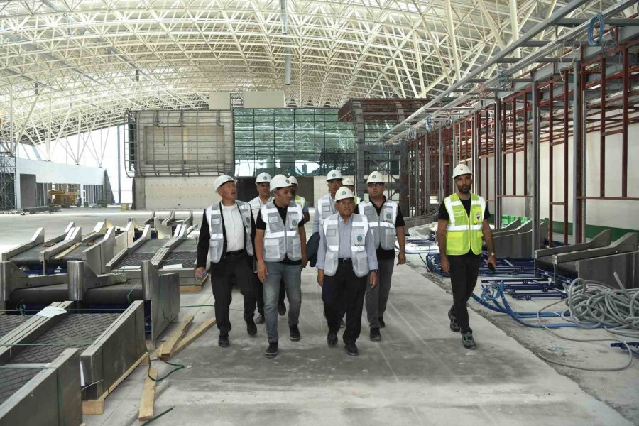 Başkan Büyükkılıç’tan Kayseri Havalimanı Yeni Terminal Binası’na Yakın Takip