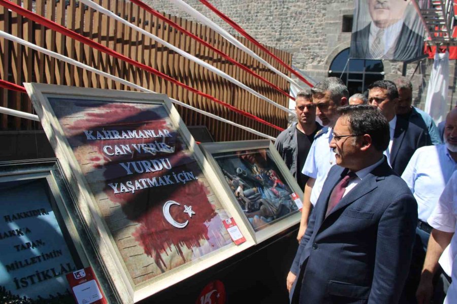 15 Temmuz’a Özel ’sanat Sergisi’ Açıldı