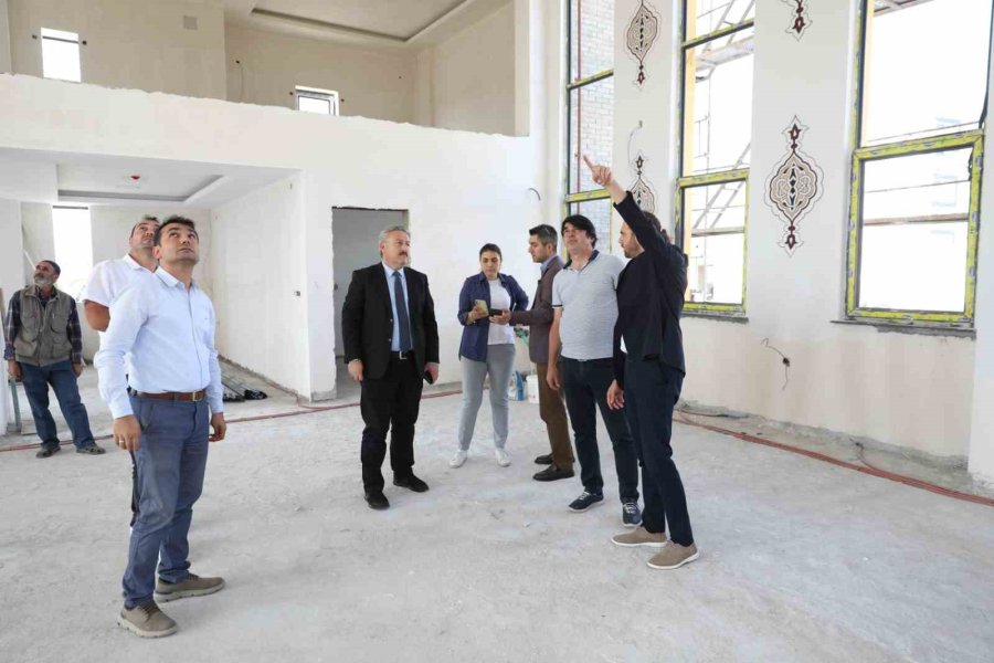 19 Mayıs Mahallesi’nde Mehmet Hisar Cami Yaz Sonuna Tamamlanacak