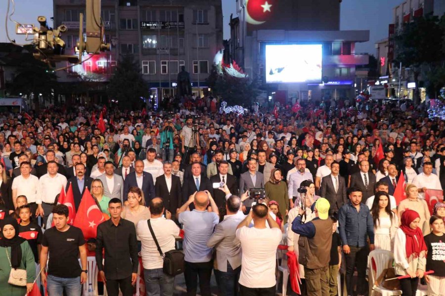 Aksaray’da 15 Temmuz Demokrasi Ve Milli Birlik Günü Etkinlikleri
