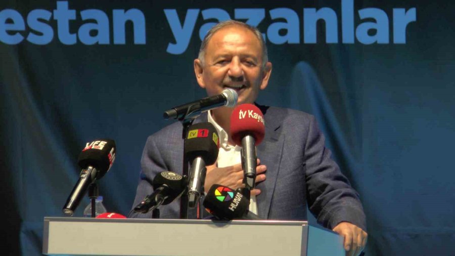 Bakan Özhaseki: "darbe Girişimine Kalkanlar O Ağlayan Adamın Güya Rüyada Gördüğü Sapkınlıklara Peşkeş Çekerek Kendilerinden Geçtiler”