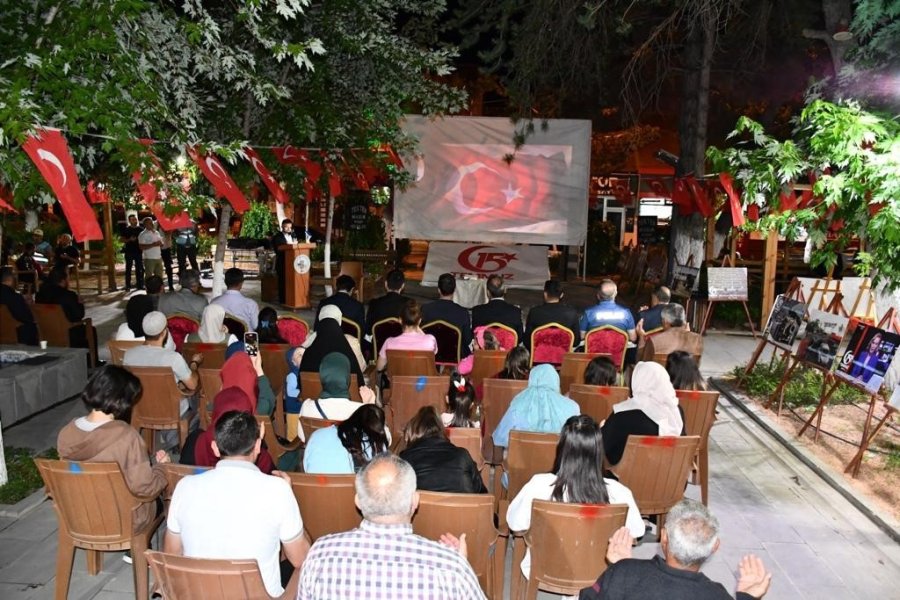 15 Temmuz Milli Birlik Ve Demokrasi Günü Tomarza’da Etkinliklerle Kutlandı