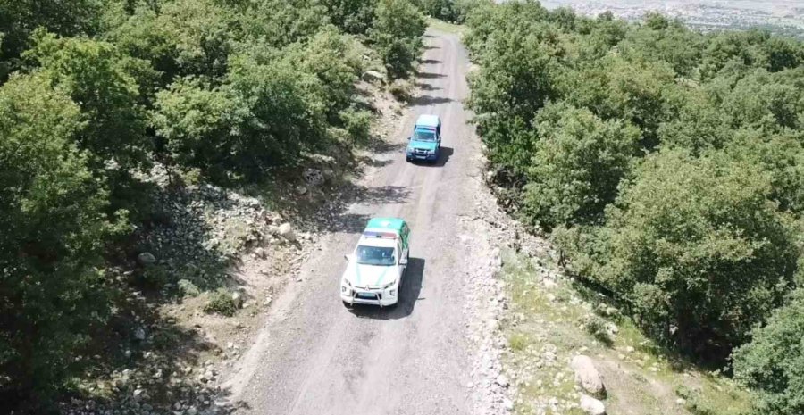 Aksaray’da Komandolar Ormanda Denetim Yapıyor