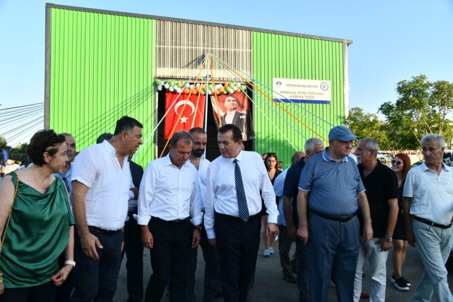 Yenişehir’de Atık Ayrıştırma Tesisi Açıldı, Çevreci Halk Kart Projesi Başladı