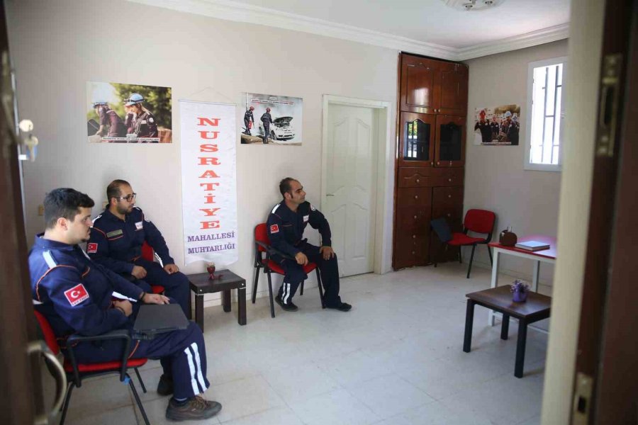 Mahalle Muhtarlığını Arama-kurtarma İstasyonuna Çevirdi