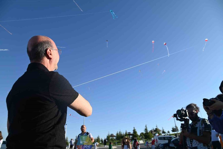 Sille Seyir Tepesi’nde Uçurtma Şenliği