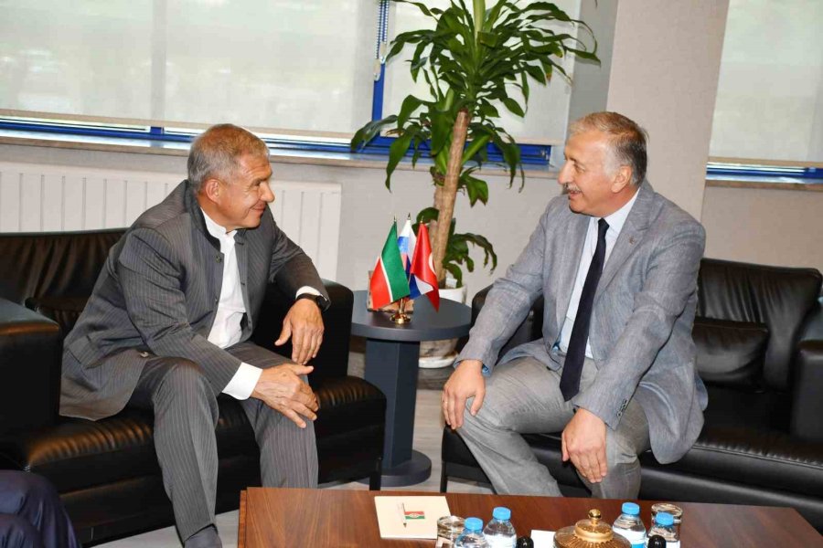 Tataristan Cumhurbaşkanı Konya’da