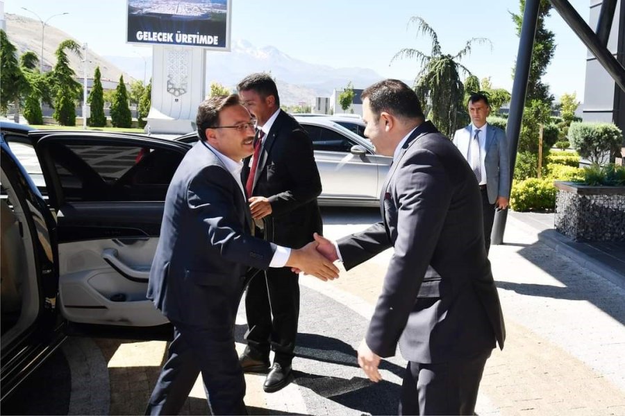 Vali Çiçek’ten Kayseri Osb’ye Ziyaret