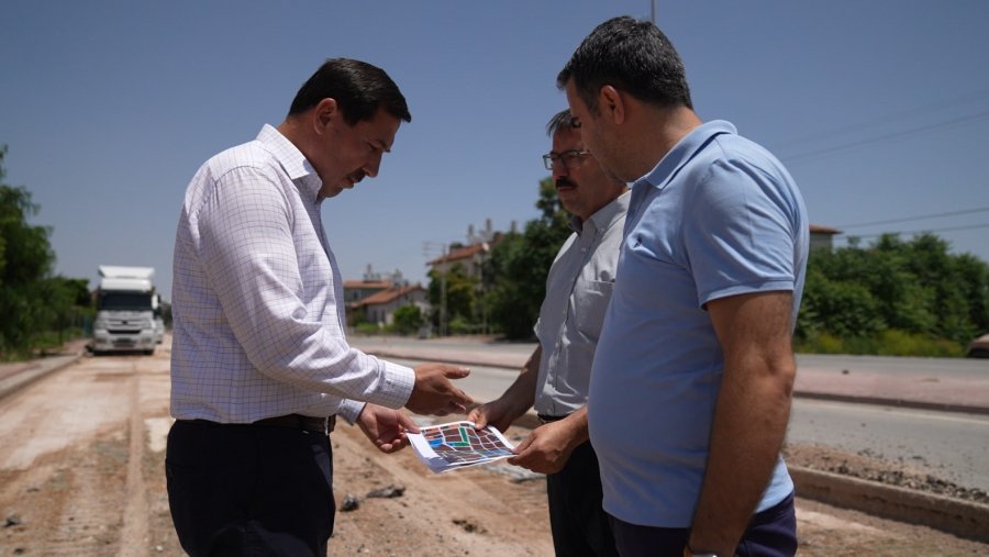 Karatay’da Yol Ve Asfalt Seferberliği Sürüyor