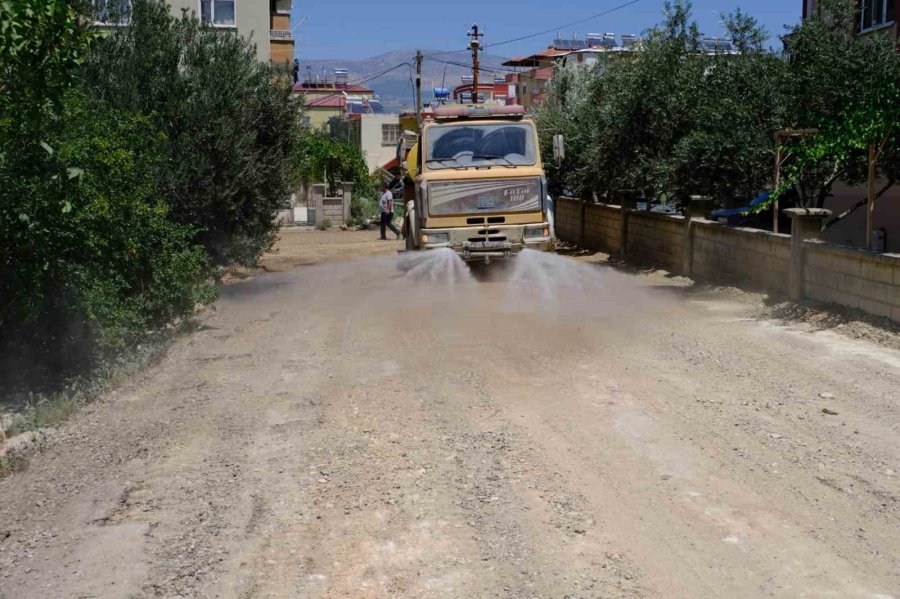 Mersin Mut’ta Asfalt Çalışmaları Başladı