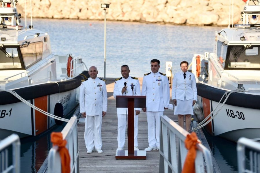 Sahil Güvenlik Antalya Grup Komutanlığı’nda Devir Teslim Töreni