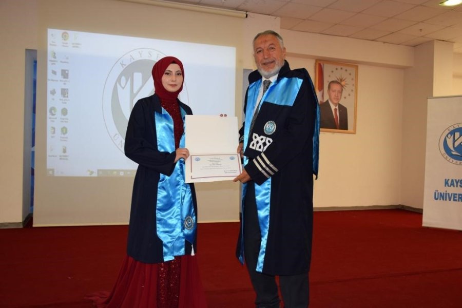 Tomarza Mustafa Akıncıoğlu Myo’da Mezuniyet Coşkusu