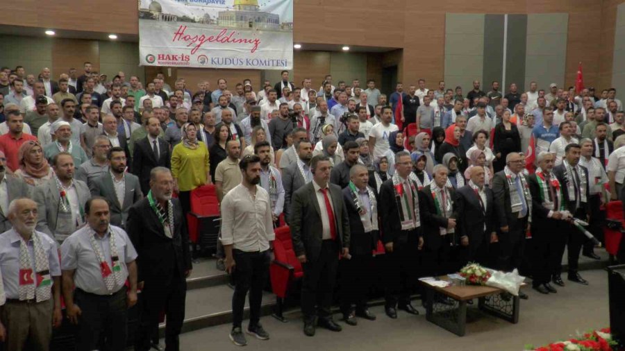 Mahmut Arslan: “filistin’de Vatansız Kalmama Mücadelesi Bütün Zorluklara Rağmen Devam Ediyor”