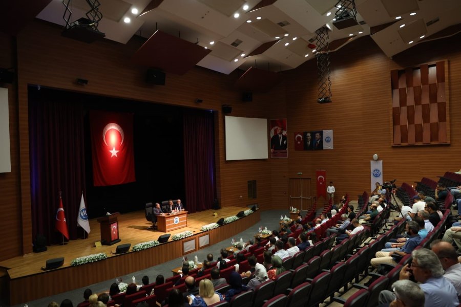 Tübitak Başkanı Mandal, Kayü’de Çalıştaya Katıldı
