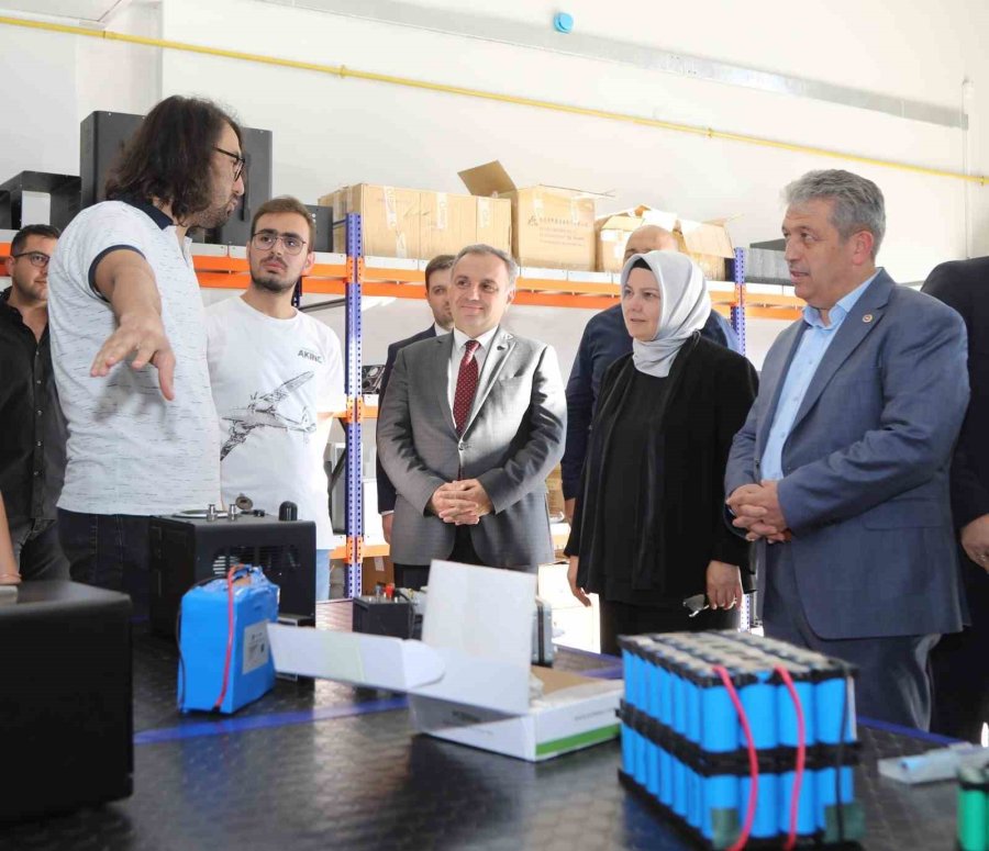 Erü Rektörü Altun: "tomtaş Projesinin Ar-ge Boyutunda Lokomotif Olmak İstiyoruz"