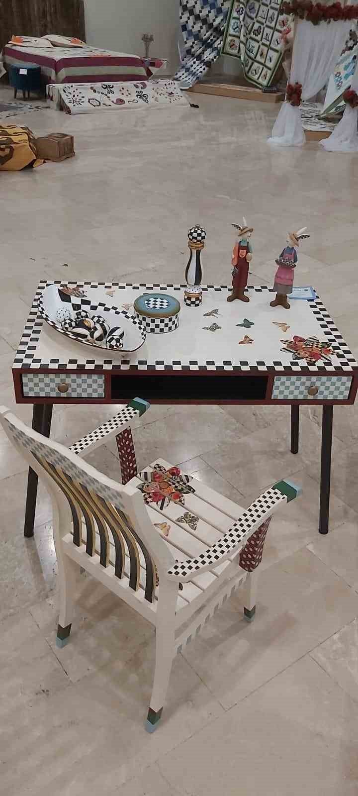 Akmek’te Atık Malzemeler Sanat Eserine Dönüştürüldü