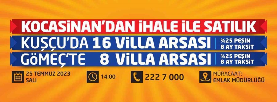 Kayseri’nin Denizinde Yüzde 25 Peşin, 8 Ay Taksitli Villa Arsası Fırsatı