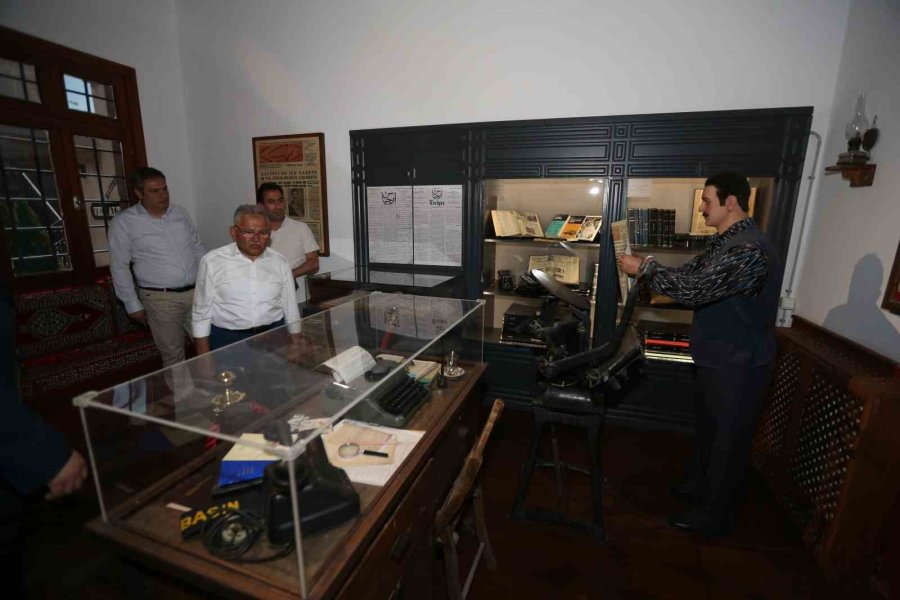 Veli Altınkaya Basın Müzesi Açılıyor