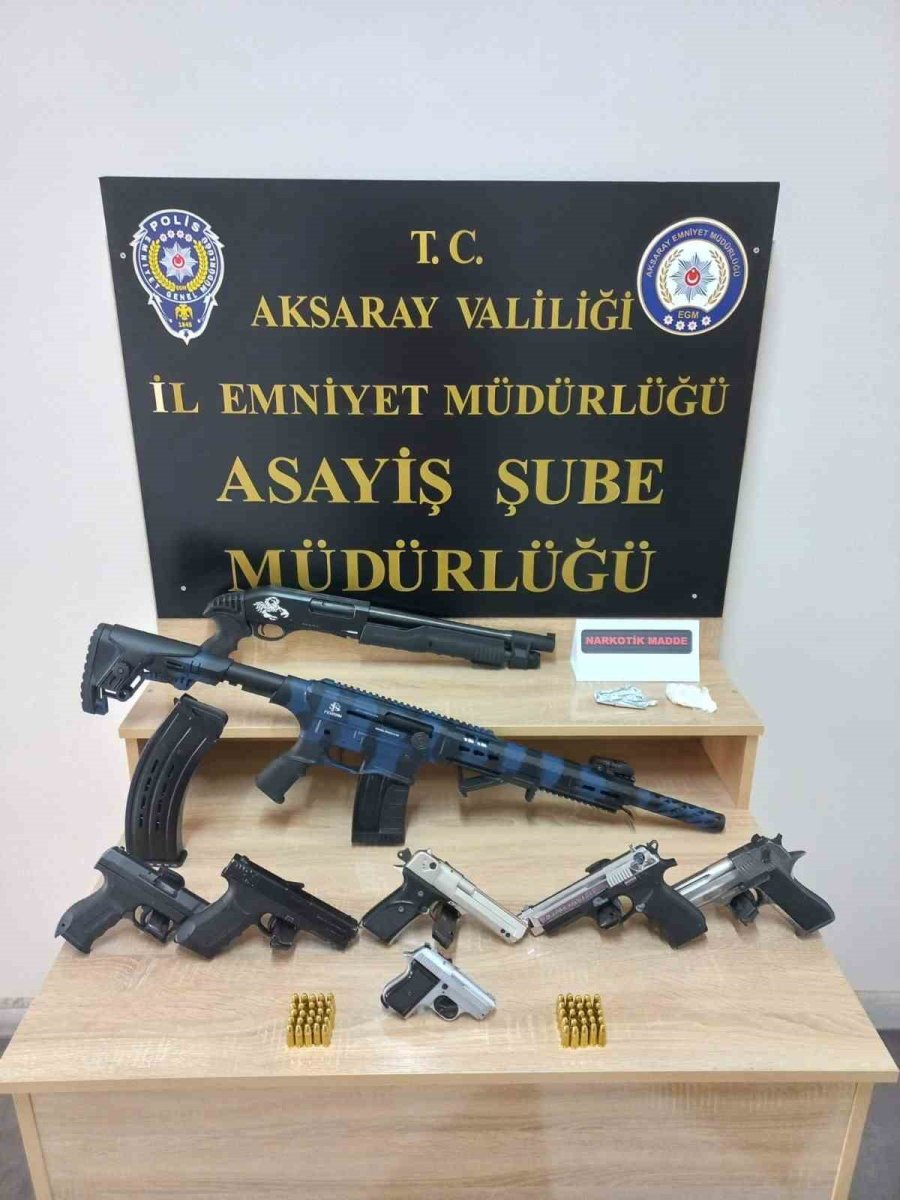 Aksaray’da 1 Haftada Yakalanan 32 Kişiden 12’si Tutuklandı