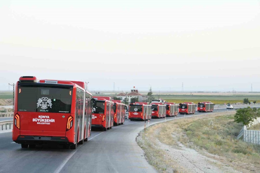 Başkan Altay: "alımını Yaptığımız 50 Doğal Gazlı Ve Hibrit Otobüsün 8’i Daha Şehrimize Geldi"