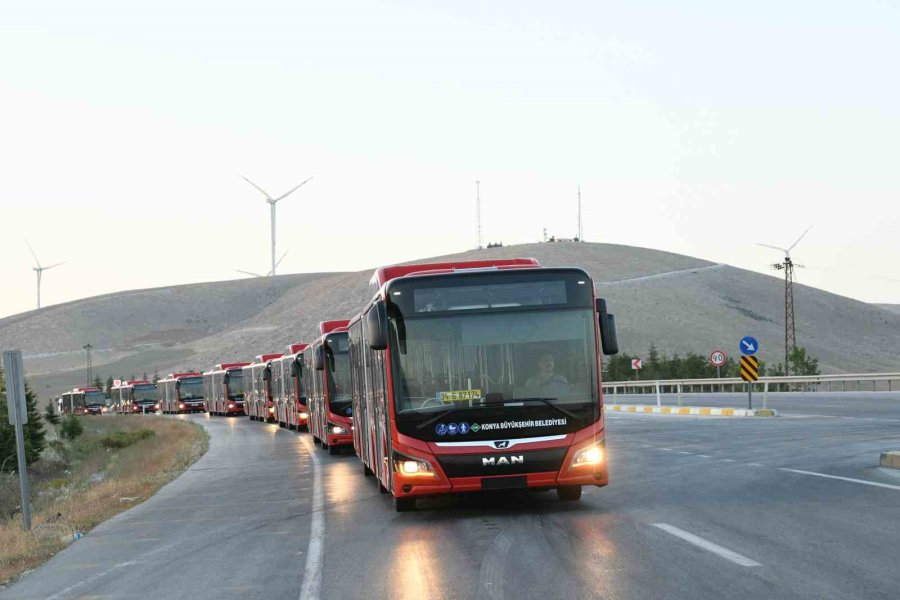 Başkan Altay: "alımını Yaptığımız 50 Doğal Gazlı Ve Hibrit Otobüsün 8’i Daha Şehrimize Geldi"