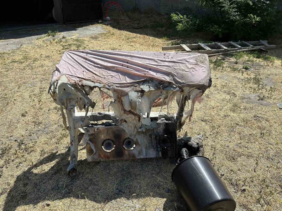 Müştemilatta Alev Alan Tüp Yangın Çıkardı