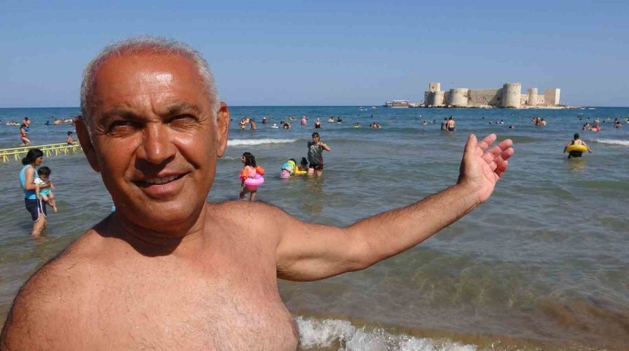 Akdeniz’in Gözbebeği Kızkalesi’nde Sıcaklar, Tatilci Sayısını Düşürdü