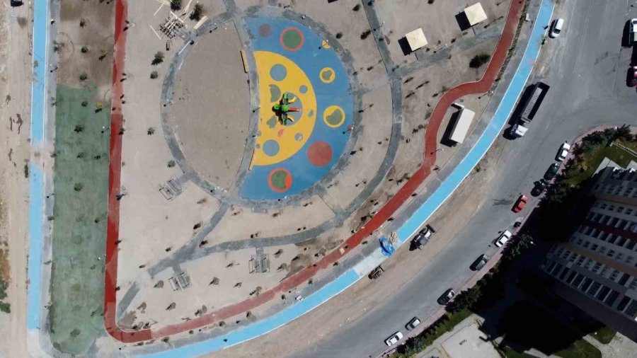 Yeşilyurt Park Alanında ’doğa Dostu’ Çalışmalar