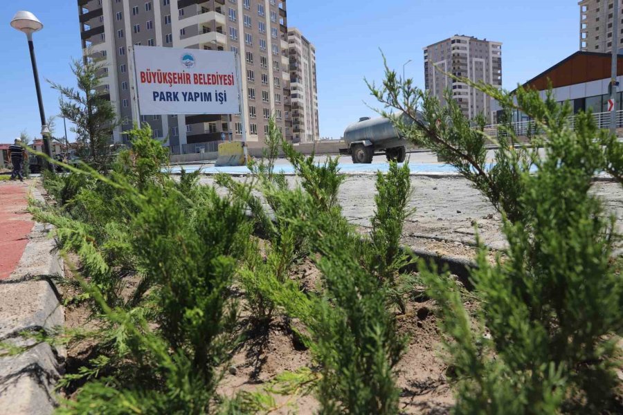 Yeşilyurt Park Alanında ’doğa Dostu’ Çalışmalar