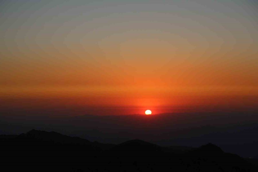 Erciyes’te Gün Batımı Mest Etti