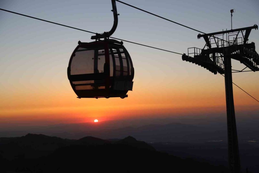 Erciyes’te Gün Batımı Mest Etti