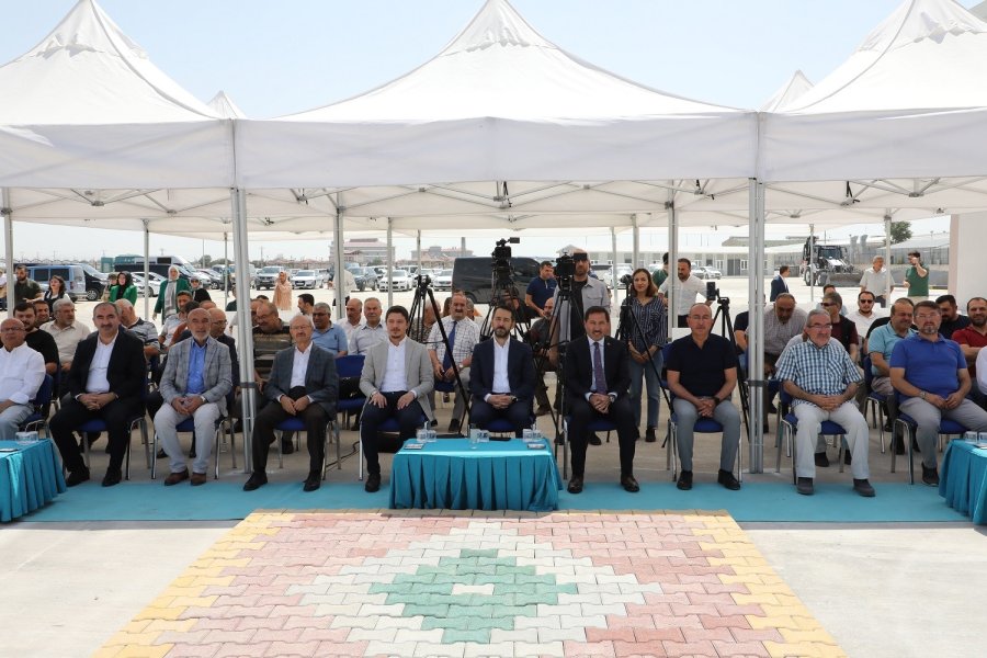 Karatay Belediyesi Beton Elemanları Üretim Tesisi Açıldı