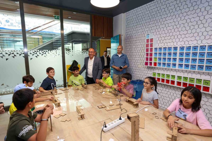 Meram Yaz Okulu’nun Konuğu Başkan Kavuş Oldu