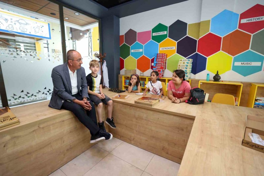 Meram Yaz Okulu’nun Konuğu Başkan Kavuş Oldu