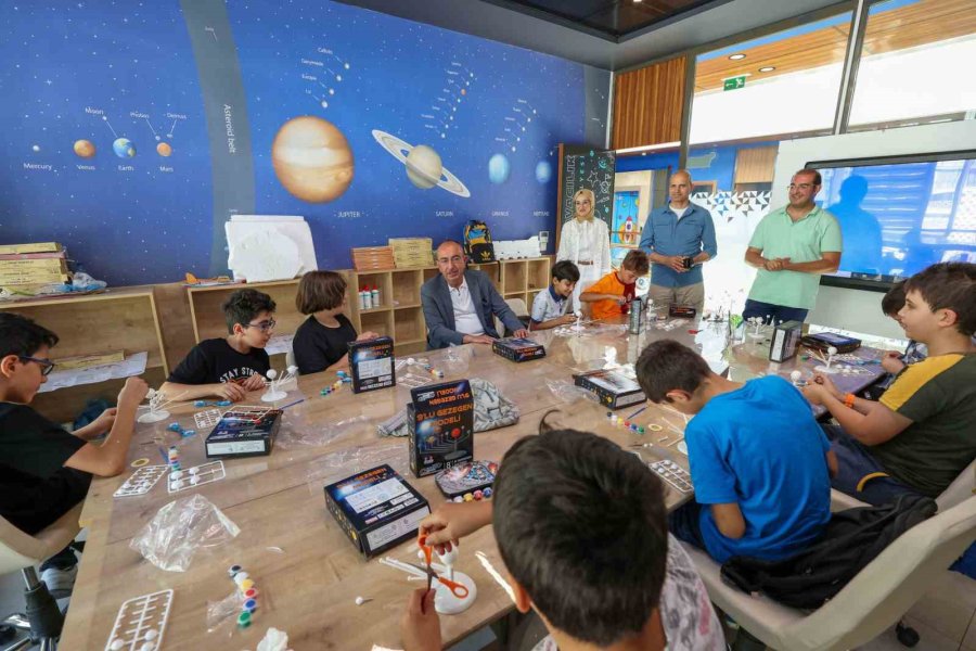 Meram Yaz Okulu’nun Konuğu Başkan Kavuş Oldu