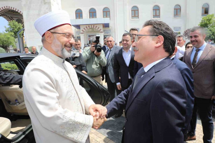 Diyanet İşleri Başkanı Erbaş: “yenilenebilir Enerji Sistemleri Yaparak Cami Ve Kur’an Kurslarımızın Enerjisini Karşılama Noktasında Kararlıyız”