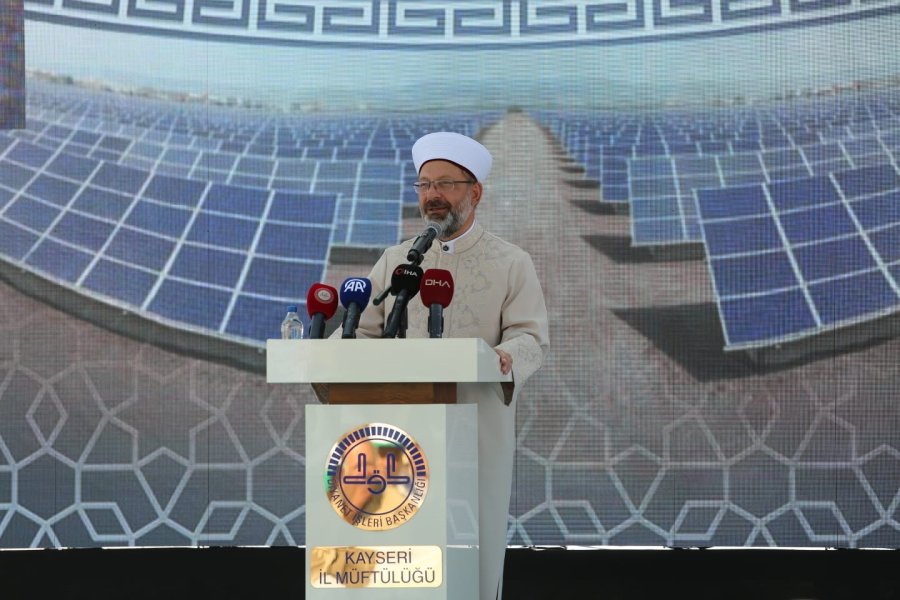 Diyanet İşleri Başkanı Erbaş: “yenilenebilir Enerji Sistemleri Yaparak Cami Ve Kur’an Kurslarımızın Enerjisini Karşılama Noktasında Kararlıyız”