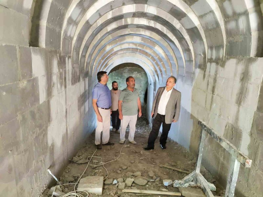 Talas’ta Tarihi Sarnıç Gün Yüzüne Çıkartılıyor