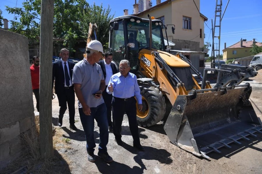 Germir’de Doğalgaz Çalışmaları Başladı