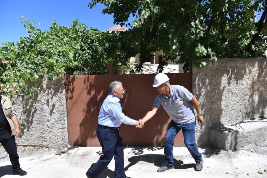 Germir’de Doğalgaz Çalışmaları Başladı