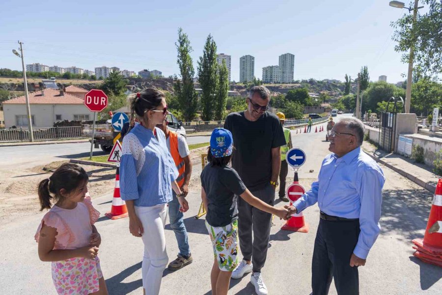 Germir’de Doğalgaz Çalışmaları Başladı