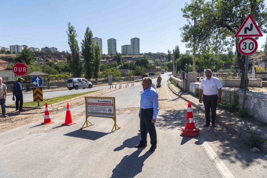 Germir’de Doğalgaz Çalışmaları Başladı