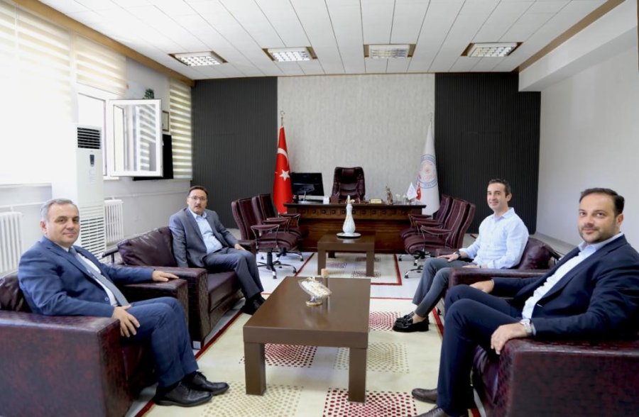 Vali Çiçek Ve Rektör Altun, Erfarma’yı Ziyaret Etti