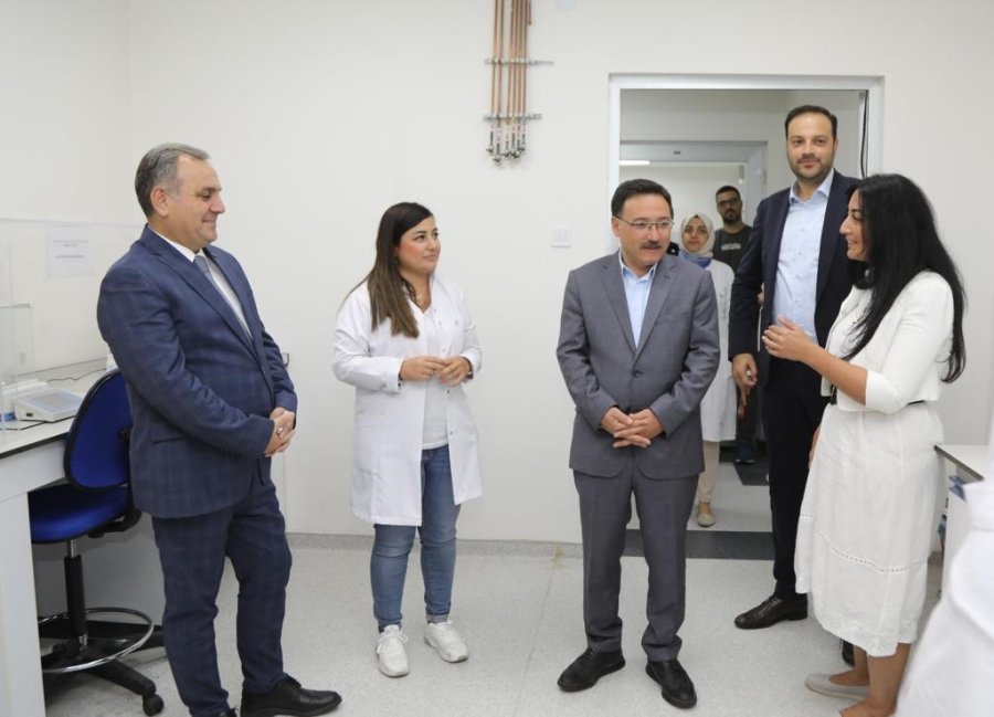 Vali Çiçek Ve Rektör Altun, Erfarma’yı Ziyaret Etti